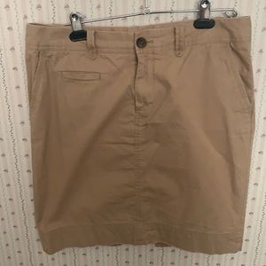Gap khaki skirt.